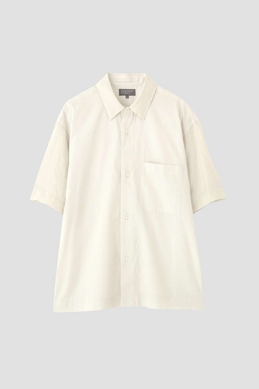 【マーガレット ハウエル/MARGARET HOWELL / MEN】のFINE COTTON PIQUE SHIRTING SHIRT 人気、トレンドファッション・服の通販 founy(ファニー) 　ファッション　Fashion　レディースファッション　Fashion for Women　トップス・カットソー　Cut & Sew Tops　シャツ・ブラウス・オフィスカジュアル　Elegant Blouses & Button-Ups　ショート　Short, Short Length　スリーブ　Sleeve, Long Sleeve / Short Sleeve　バランス　Balance, Style Balance　エレガント 上品　Elegant　新作・新入荷　New Arrivals / New In　other-3|ID: prp329100004938768 ipo3291000000037059913