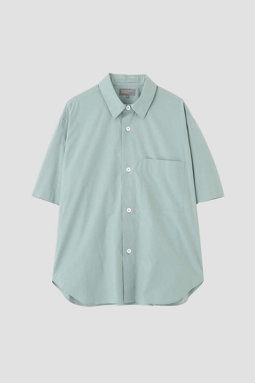 【マーガレット ハウエル/MARGARET HOWELL / MEN】のEGYPTIAN COTTON PLAINWEAVE SHIRT 人気、トレンドファッション・服の通販 founy(ファニー) 　ファッション　Fashion　レディースファッション　Fashion for Women　トップス・カットソー　Cut & Sew Tops　シャツ・ブラウス・オフィスカジュアル　Elegant Blouses & Button-Ups　なめらか　Smooth, Silky Texture　ショート　Short, Short Length　スリーブ　Sleeve, Long Sleeve / Short Sleeve　バランス　Balance, Style Balance　ベーシック　Basic, Essential　リラックス　Relax, Relaxed Fit　新作・新入荷　New Arrivals / New In　other-4|ID: prp329100004938769 ipo3291000000037059920