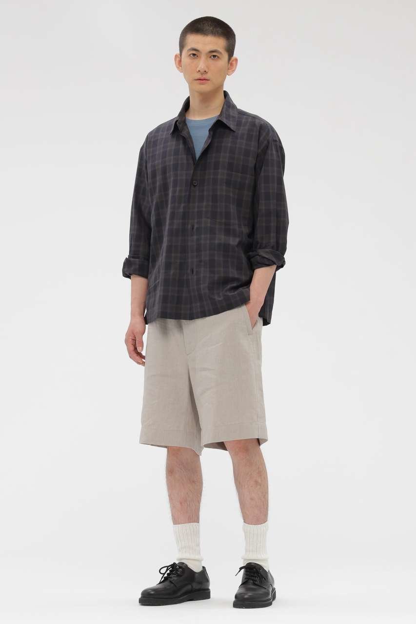 【マーガレット ハウエル/MARGARET HOWELL / MEN】のCOTTON VOILE CHECK SHIRT 人気、トレンドファッション・服の通販 founy(ファニー) 　ファッション　Fashion　レディースファッション　Fashion for Women　トップス・カットソー　Cut & Sew Tops　シャツ・ブラウス・オフィスカジュアル　Elegant Blouses & Button-Ups　スリーブ　Sleeve, Long Sleeve / Short Sleeve　チェック　Check, Plaid, Tartan　ドレープ　Drape, Draping Fabric　バランス　Balance, Style Balance　ベーシック　Basic, Essential　レギュラー　Regular, Standard Fit　ロング　Long, Long-Length　新作・新入荷　New Arrivals / New In　other-2|ID: prp329100004938770 ipo3291000000037059925