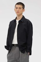 【マーガレット ハウエル/MARGARET HOWELL / MEN】のCOTTON VOILE SHIRT ブラック|ID: prp329100004938771 ipo3291000000037059932