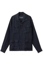 【ヘルノ/HERNO / MEN】の【MEN】リネンシャツジャケット ネイビー|ID: prp329100004938772 ipo3291000000037059940