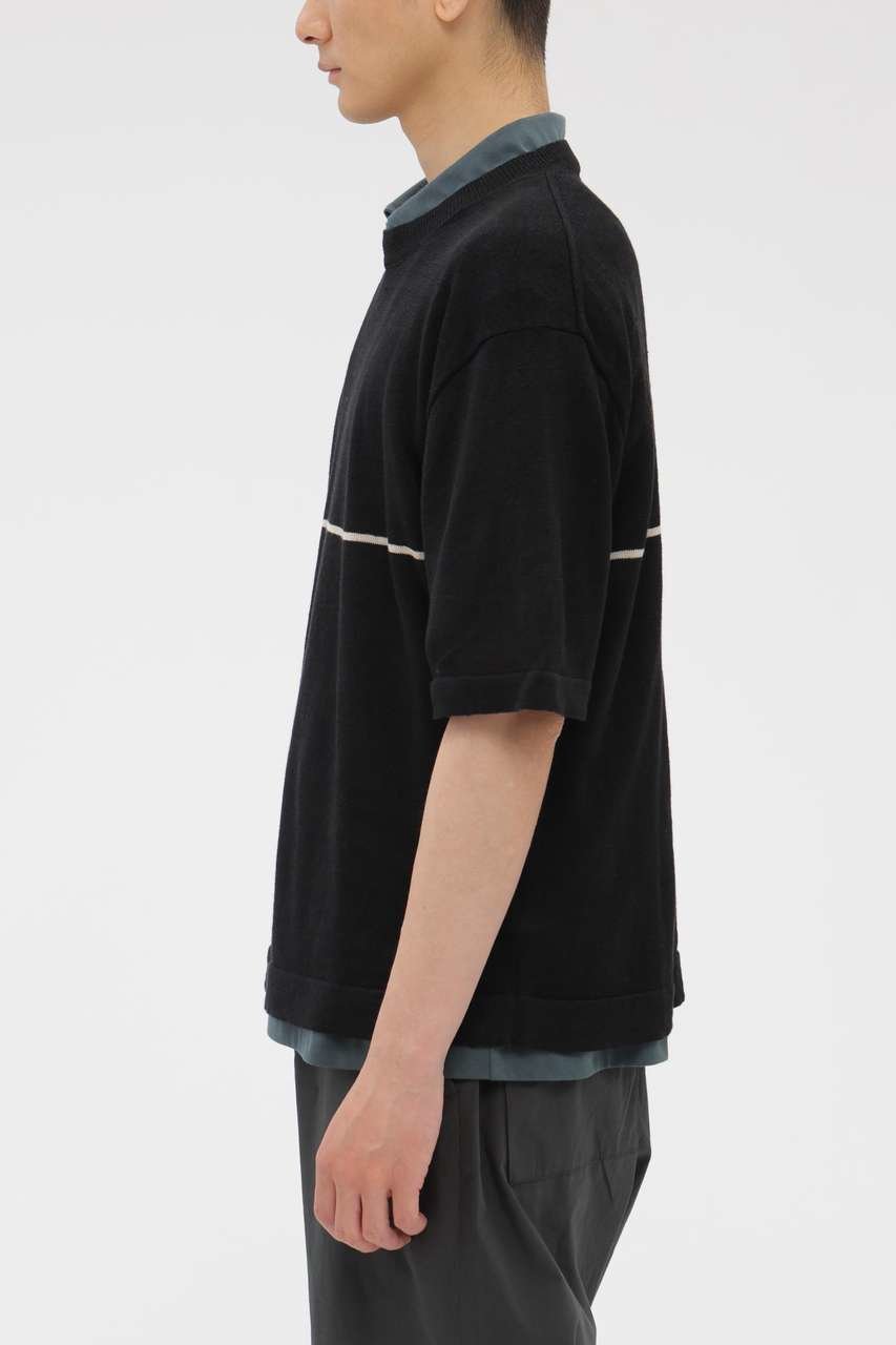 【マーガレット ハウエル/MARGARET HOWELL / MEN】のLINEN COTTON SINGLE STRIPE KNITWEAR 人気、トレンドファッション・服の通販 founy(ファニー) 　ファッション　Fashion　レディースファッション　Fashion for Women　トップス・カットソー　Cut & Sew Tops　ニット　Knit Tops & Sweaters　カジュアルプルオーバー・ニットトップス　Pullovers & Knit Tops / Casual Pullovers　ストライプ　Stripe, Striped Pattern　バランス　Balance, Style Balance　リネン　Linen, Linen Fabric　リラックス　Relax, Relaxed Fit　夏　Summer　新作・新入荷　New Arrivals / New In　other-3|ID: prp329100004938773 ipo3291000000037059950