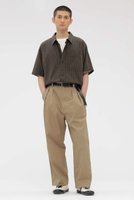 【マーガレット ハウエル/MARGARET HOWELL / MEN】のFINE COMPACT COTTON POPLIN TROUSERS 人気、トレンドファッション・服の通販 founy(ファニー) ファッション Fashion レディースファッション Fashion for Women パンツ Pants & Trousers ギャザー Gathered, Ruffled クラシック Classic, Timeless Style パッチ Patch, Appliqué ポケット Pocket, Pocket Detail リラックス Relax, Relaxed Fit ワイド Wide, Wide Fit 新作・新入荷 New Arrivals / New In |ID:prp329100004938775