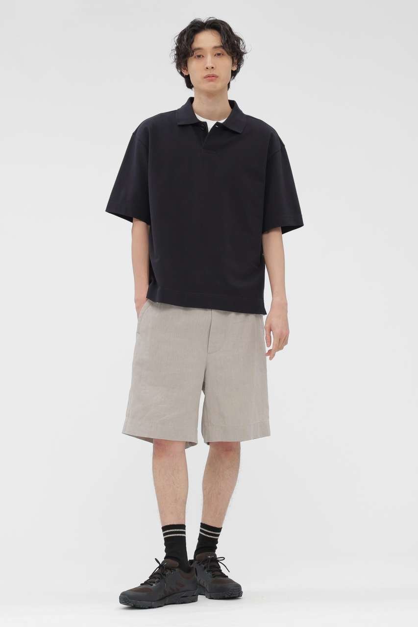 【マーガレット ハウエル/MARGARET HOWELL / MEN】のYARN DYED LINEN PLAINWEAVE TROUSERS インテリア・キッズ・メンズ・レディースファッション・服の通販 founy(ファニー) 　ファッション　Fashion　レディースファッション　Fashion for Women　パンツ　Pants & Trousers　ショートパンツ・ハーフパンツ　High-Waisted & Relaxed Shorts　ショーツ　Shorts, Short Pants　ショート　Short, Short Length　バランス　Balance, Style Balance　リネン　Linen, Linen Fabric　リラックス　Relax, Relaxed Fit　夏　Summer　新作・新入荷　New Arrivals / New In　グレー|ID: prp329100004938776 ipo3291000000037059971