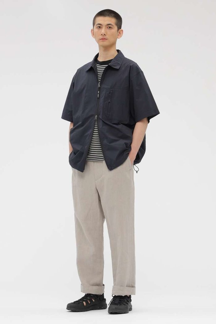 【マーガレット ハウエル/MARGARET HOWELL / MEN】のYARN DYED LINEN PLAINWEAVE TROUSERS インテリア・キッズ・メンズ・レディースファッション・服の通販 founy(ファニー) https://founy.com/ ファッション Fashion レディースファッション Fashion for Women パンツ Pants & Trousers スポーティ Sporty, Casual Athletic ドローストリング Drawstring, Pull Cord リネン Linen, Linen Fabric リラックス Relax, Relaxed Fit 夏 Summer 新作・新入荷 New Arrivals / New In |ID: prp329100004938777 ipo3291000000037059976