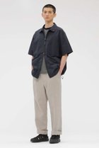 【マーガレット ハウエル/MARGARET HOWELL / MEN】のYARN DYED LINEN PLAINWEAVE TROUSERS グレー|ID: prp329100004938777 ipo3291000000037059977
