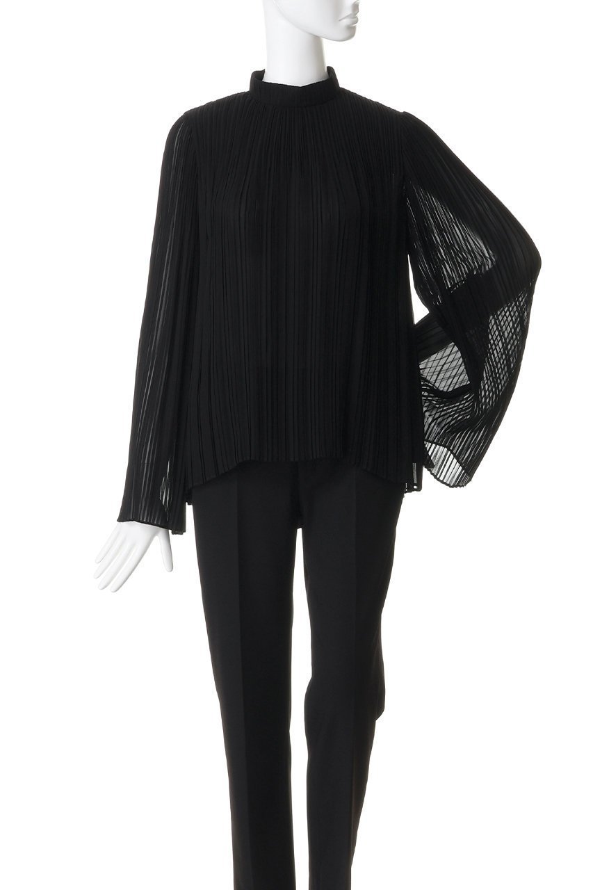 【コルピエロ/Col Pierrot】のプリーツ2wayブラウス 人気、トレンドファッション・服の通販 founy(ファニー) 　ファッション　Fashion　レディースファッション　Fashion for Women　トップス・カットソー　Cut & Sew Tops　シャツ・ブラウス・オフィスカジュアル　Elegant Blouses & Button-Ups　スリーブ　Sleeve, Long Sleeve / Short Sleeve　フレア　Flare, Flared　プリーツ　Pleats, Pleated　ロング　Long, Long-Length　新作・新入荷　New Arrivals / New In　other-2|ID: prp329100004941538 ipo3291000000037087333