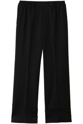 【コルピエロ/Col Pierrot】の裾サテンクロップドパンツ 人気、トレンドファッション・服の通販 founy(ファニー) ファッション Fashion レディースファッション Fashion for Women パンツ Pants & Trousers クロップド Cropped, Short Length サテン Satin, Glossy Fabric ストレート Straight, Straight Cut フィット Fit, Slim Fit エレガント 上品 Elegant 新作・新入荷 New Arrivals / New In |ID:prp329100004941539