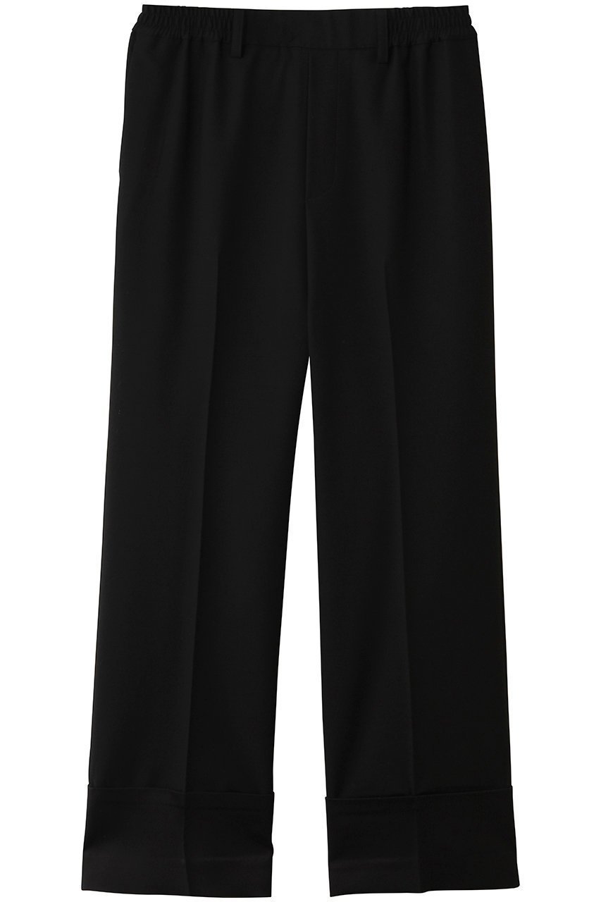 【コルピエロ/Col Pierrot】の裾サテンクロップドパンツ 人気、トレンドファッション・服の通販 founy(ファニー) 　ファッション　Fashion　レディースファッション　Fashion for Women　パンツ　Pants & Trousers　クロップド　Cropped, Short Length　サテン　Satin, Glossy Fabric　ストレート　Straight, Straight Cut　フィット　Fit, Slim Fit　エレガント 上品　Elegant　新作・新入荷　New Arrivals / New In　 other-1|ID: prp329100004941539 ipo3291000000037087338