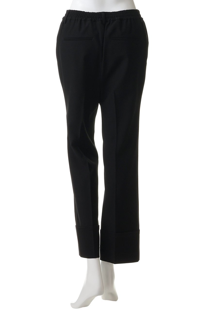 【コルピエロ/Col Pierrot】の裾サテンクロップドパンツ 人気、トレンドファッション・服の通販 founy(ファニー) 　ファッション　Fashion　レディースファッション　Fashion for Women　パンツ　Pants & Trousers　クロップド　Cropped, Short Length　サテン　Satin, Glossy Fabric　ストレート　Straight, Straight Cut　フィット　Fit, Slim Fit　エレガント 上品　Elegant　新作・新入荷　New Arrivals / New In　other-4|ID: prp329100004941539 ipo3291000000037087342