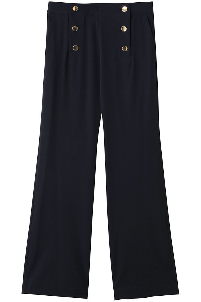 【コルピエロ/Col Pierrot】のマリンパンツ インテリア・キッズ・メンズ・レディースファッション・服の通販 founy(ファニー) https://founy.com/ ファッション Fashion レディースファッション Fashion for Women パンツ Pants & Trousers おすすめ Recommended / Our Picks フレア Flare, Flared フロント Front, Front Design 新作・新入荷 New Arrivals / New In |ID: prp329100004941541 ipo3291000000037087351