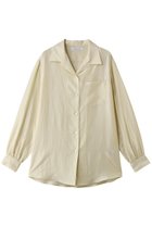 【コルピエロ/Col Pierrot】の開襟ウォッシャブルシルクシャツ 人気、トレンドファッション・服の通販 founy(ファニー) ファッション Fashion レディースファッション Fashion for Women トップス・カットソー Cut & Sew Tops シャツ・ブラウス・オフィスカジュアル Elegant Blouses & Button-Ups なめらか Smooth, Silky Texture ウォッシャブル Machine Washable シルク Silk, 100% Silk スリーブ Sleeve, Long Sleeve / Short Sleeve ラグジュアリー Luxury, Elegant リゾート Resort, Vacation Style ロング Long, Long-Length 新作・新入荷 New Arrivals / New In thumbnail アイボリー|ID: prp329100004941546 ipo3291000000037087382