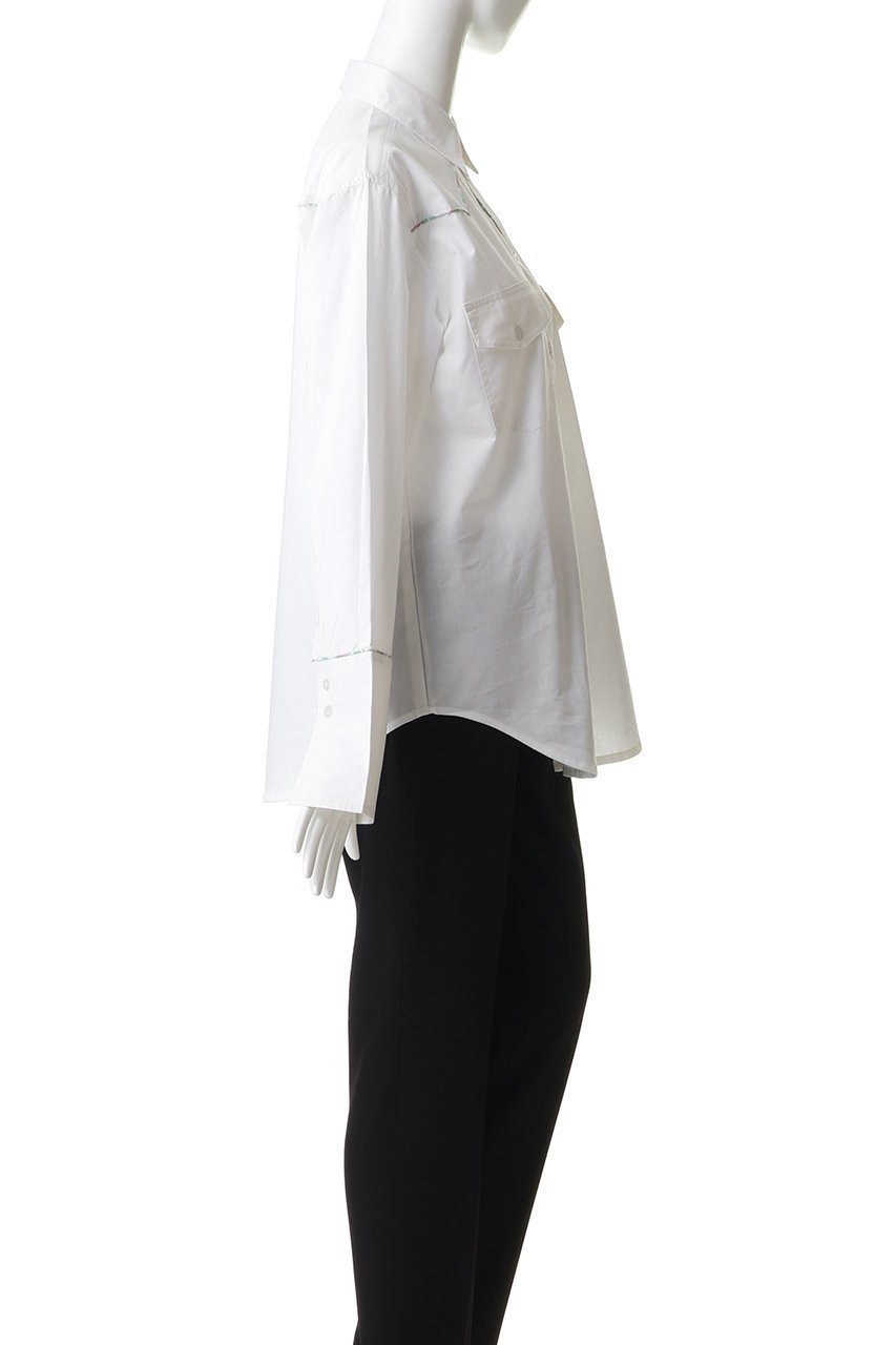 【エスゼット ブロックプリント/SZ Blockprints】のWESTERN SHIRT BLUEBERRY オーバーシャツ 人気、トレンドファッション・服の通販 founy(ファニー) 　ファッション　Fashion　レディースファッション　Fashion for Women　トップス・カットソー　Cut & Sew Tops　シャツ・ブラウス・オフィスカジュアル　Elegant Blouses & Button-Ups　ウエスタン　Western Style　スリーブ　Sleeve, Long Sleeve / Short Sleeve　フラップ　Flap, Flap Pocket　ポケット　Pocket, Pocket Detail　マニッシュ　Mannish, Boyish　モダン　Modern, Contemporary　ヨーク　Yoke, Yoke Design　ロング　Long, Long-Length　新作・新入荷　New Arrivals / New In　other-3|ID: prp329100004941550 ipo3291000000037087406