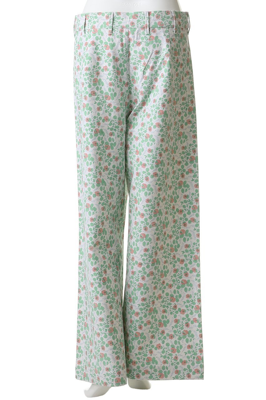 【エスゼット ブロックプリント/SZ Blockprints】のDISCO PANTS BLUEBERRY ワイドパンツ 人気、トレンドファッション・服の通販 founy(ファニー) 　ファッション　Fashion　レディースファッション　Fashion for Women　パンツ　Pants & Trousers　プリント　Print, Printed Pattern　モチーフ　Motif, Design Theme　リブニット　Rib Knit, Ribbed Knit　ワイド　Wide, Wide Fit　新作・新入荷　New Arrivals / New In　other-4|ID: prp329100004941552 ipo3291000000037087419