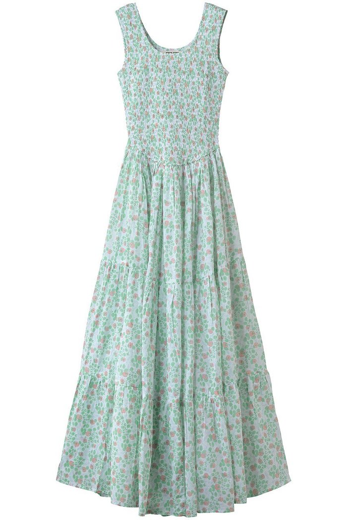 【エスゼット ブロックプリント/SZ Blockprints】のCECILIA DRESS BLUEBERRY シャーリングドレス インテリア・キッズ・メンズ・レディースファッション・服の通販 founy(ファニー) https://founy.com/ ファッション Fashion レディースファッション Fashion for Women ワンピース Dresses フォーマル・パーティードレス・結婚式用ドレス Elegant & Casual Dresses チュニック Tunic Tops & Dresses コンパクト Compact, Small Size シャーリング Shirring, Ruched チュニック Tunic, Long Top ドレス Dress, One-Piece ロング Long, Long-Length 夏 Summer 新作・新入荷 New Arrivals / New In |ID: prp329100004941553 ipo3291000000037087424