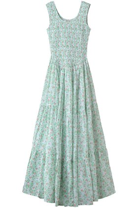 【エスゼット ブロックプリント/SZ Blockprints】 CECILIA DRESS BLUEBERRY シャーリングドレス人気、トレンドファッション・服の通販 founy(ファニー) ファッション Fashion レディースファッション Fashion for Women ワンピース Dresses フォーマル・パーティードレス・結婚式用ドレス Elegant & Casual Dresses チュニック Tunic Tops & Dresses コンパクト Compact, Small Size シャーリング Shirring, Ruched チュニック Tunic, Long Top ドレス Dress, One-Piece ロング Long, Long-Length 夏 Summer 新作・新入荷 New Arrivals / New In |ID:prp329100004941553