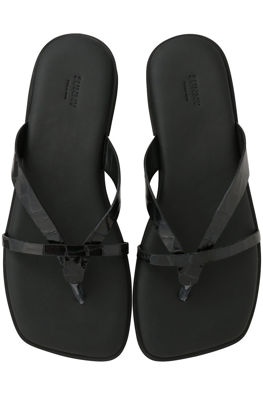 【ペリーコ/PELLICO】の【ELLE SHOP限定】【PELLICO SUNNY】クロコ型押しトングサンダル 人気、トレンドファッション・服の通販 founy(ファニー) 　ファッション　Fashion　レディースファッション　Fashion for Women　クロコ　Crocodile, Croc Embossed　サンダル　Sandals, Summer Shoes　スラックス　Slacks, Dress Pants　マキシ　Maxi, Full Length　マニッシュ　Mannish, Boyish　リュクス　Luxury, Elegant, High-End, Chic　ワイド　Wide, Wide Fit　新作・新入荷　New Arrivals / New In　 other-1|ID: prp329100004941555 ipo3291000000037087437