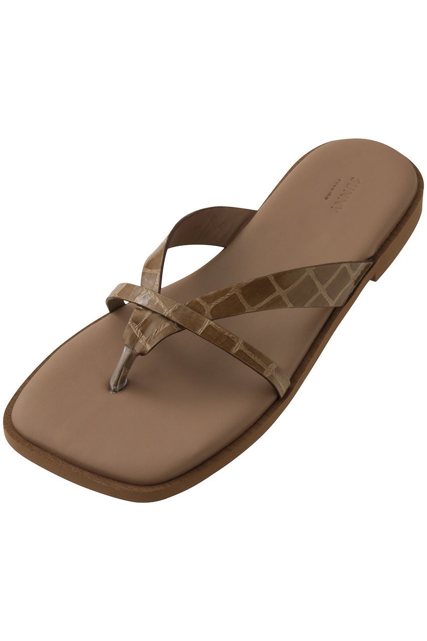 【ペリーコ/PELLICO】の【ELLE SHOP限定】【PELLICO SUNNY】クロコ型押しトングサンダル 人気、トレンドファッション・服の通販 founy(ファニー) 　ファッション　Fashion　レディースファッション　Fashion for Women　クロコ　Crocodile, Croc Embossed　サンダル　Sandals, Summer Shoes　スラックス　Slacks, Dress Pants　マキシ　Maxi, Full Length　マニッシュ　Mannish, Boyish　リュクス　Luxury, Elegant, High-End, Chic　ワイド　Wide, Wide Fit　新作・新入荷　New Arrivals / New In　other-4|ID: prp329100004941555 ipo3291000000037087442