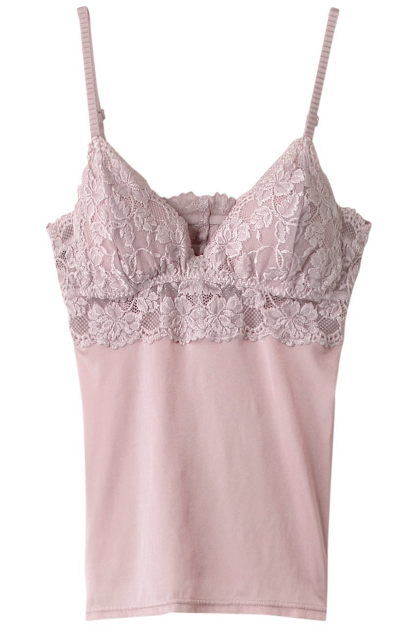 【ツェルマット/ZERMATT】の【ELLE SHOP限定】パットつきキャミソール インテリア・キッズ・メンズ・レディースファッション・服の通販 founy(ファニー) 　ファッション　Fashion　レディースファッション　Fashion for Women　下着・ランジェリー　Lingerie & Intimates　その他ランジェリー・インナーアイテム　Other Lingerie / Intimates　インナー　Innerwear　エレガント 上品　Elegant　キャミソール　Camisole, Spaghetti Strap Top　ストレッチ　Stretch, Stretchy Fabric　フレア　Flare, Flared　ランジェリー　Lingerie, Intimate Wear　レース　Lace, Lace Fabric　再入荷　Restock / Back in Stock　定番　Standard, Basic Item　ダスティピンク|ID: prp329100004941558 ipo3291000000037087459