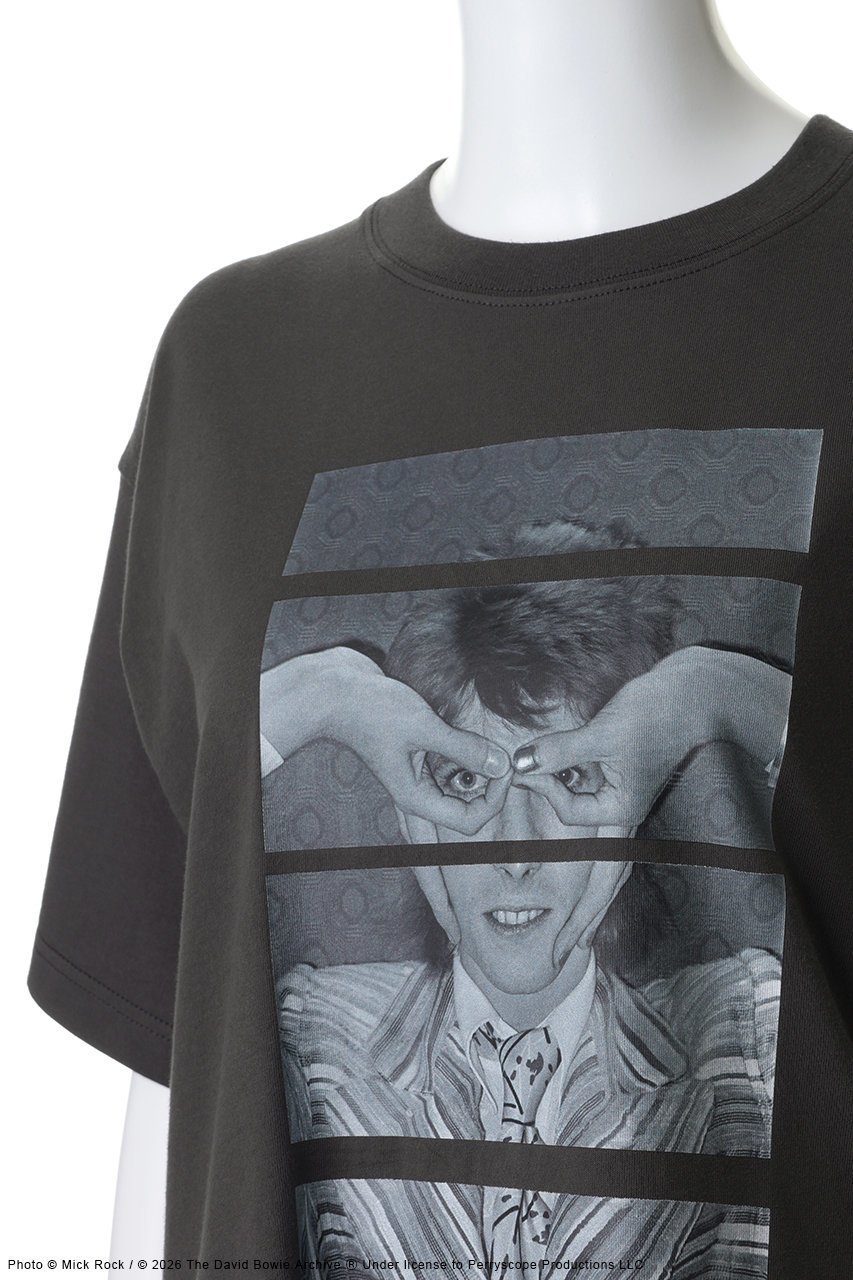 【その他のブランド/Other】の【4/25 20:00販売開始】【UNISEX】【ELLE SHOP限定】David Bowie Photo Tシャツ 人気、トレンドファッション・服の通販 founy(ファニー) 　ファッション　Fashion　レディースファッション　Fashion for Women　トップス・カットソー　Cut & Sew Tops　シャツ・ブラウス・オフィスカジュアル　Elegant Blouses & Button-Ups　ロングTシャツ・Tシャツ　Longline T-Shirts & Tees　カットソー・ベーシックTシャツ　Cut-and-Sewn Tops / Stretch Tees & Basics　ユニセックス　Unisex, Genderless　コレクション　Collection, Seasonal Line　ショート　Short, Short Length　スリーブ　Sleeve, Long Sleeve / Short Sleeve　フロント　Front, Front Design　プリント　Print, Printed Pattern　別注　Limited Edition, Custom Order　新作・新入荷　New Arrivals / New In　other-5|ID: prp329100004941564 ipo3291000000037087520