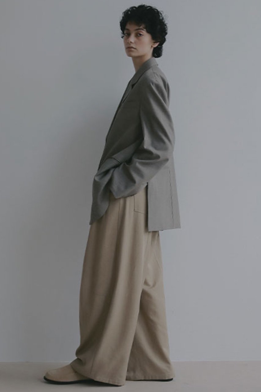 【エトレトウキョウ/ETRE TOKYO】のサイドベンツテーラードジャケット 人気、トレンドファッション・服の通販 founy(ファニー) 　ファッション　Fashion　レディースファッション　Fashion for Women　アウター　Coat / Outerwear Collection　レディースジャケット・軽アウター　Jackets　テーラードジャケット / 通勤・きれいめスタイル　Tailored Jackets & Blazers　インナー　Innerwear　春　Spring　キャミ　Camisole, Cami Top　ジャケット　Jacket, Outerwear　タンク　Tank Top, Sleeveless Top　テーラード　Tailored, Tailored Fit　バランス　Balance, Style Balance　パターン　Pattern, Design Print　ファブリック　Fabric, Textile　フェミニン　Feminine, Girly　ボトム　Bottoms, Lower Wear　ワイド　Wide, Wide Fit　夏　Summer　新作・新入荷　New Arrivals / New In　other-6|ID: prp329100004941566 ipo3291000000037087538