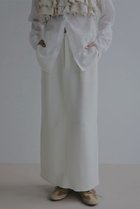 【エトレトウキョウ/ETRE TOKYO】のダブルフェイスIラインスカート アイボリー|ID: prp329100004941568 ipo3291000000037087551