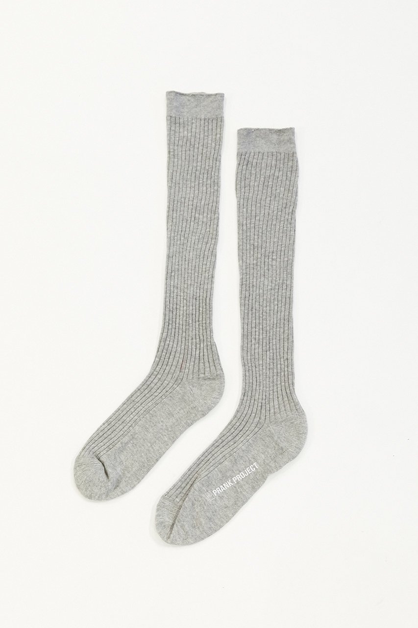 【プランク プロジェクト/PRANK PROJECT】のシアーリブロングソックス インテリア・キッズ・メンズ・レディースファッション・服の通販 founy(ファニー) 　ファッション　Fashion　レディースファッション　Fashion for Women　ソックス&靴下　Socks & Hosiery　レッグウェア・ストッキング　Legwear & Hosiery　おすすめ　Recommended / Our Picks　シアー　Sheer, See-Through　ストラップサンダル　Strappy Sandals, Strap Sandals　ソックス　Socks, Hosiery　ハーフ　Half, Half-Length　ミドル　Middle Length, Mid Height　今季　This Season, Current Season　再入荷　Restock / Back in Stock　GRY(グレー)|ID: prp329100004941575 ipo3291000000037087620