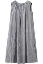 【キッドブルー/KID BLUE】のシャーリングシャンブレーツイルワンピース アイボリー|ID:prp329100004941577