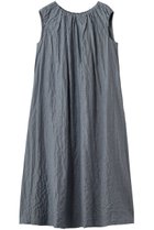 【キッドブルー/KID BLUE】のシャーリングシャンブレーツイルワンピース ネイビー|ID:prp329100004941577