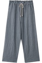 【キッドブルー/KID BLUE】のシャーリングシャンブレーツイルボトム ネイビー|ID: prp329100004941578 ipo3291000000037087637