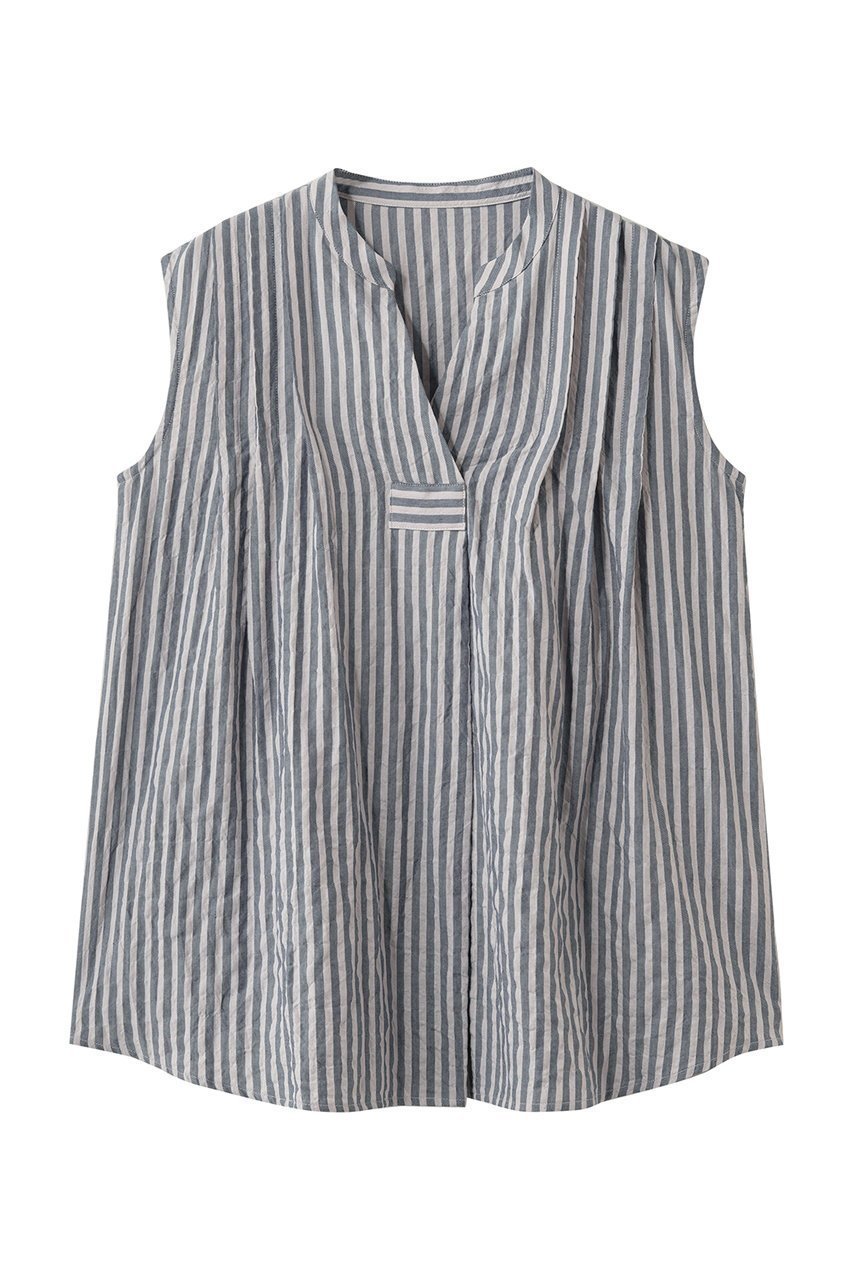 【キッドブルー/KID BLUE】のシャーリングシャンブレーツイルトップス 人気、トレンドファッション・服の通販 founy(ファニー) 　ファッション　Fashion　レディースファッション　Fashion for Women　トップス・カットソー　Cut & Sew Tops　パジャマ　Pajamas, Sleepwear　リラックス　Relax, Relaxed Fit　新作・新入荷　New Arrivals / New In　旅行　Travel　 other-1|ID: prp329100004941580 ipo3291000000037087649