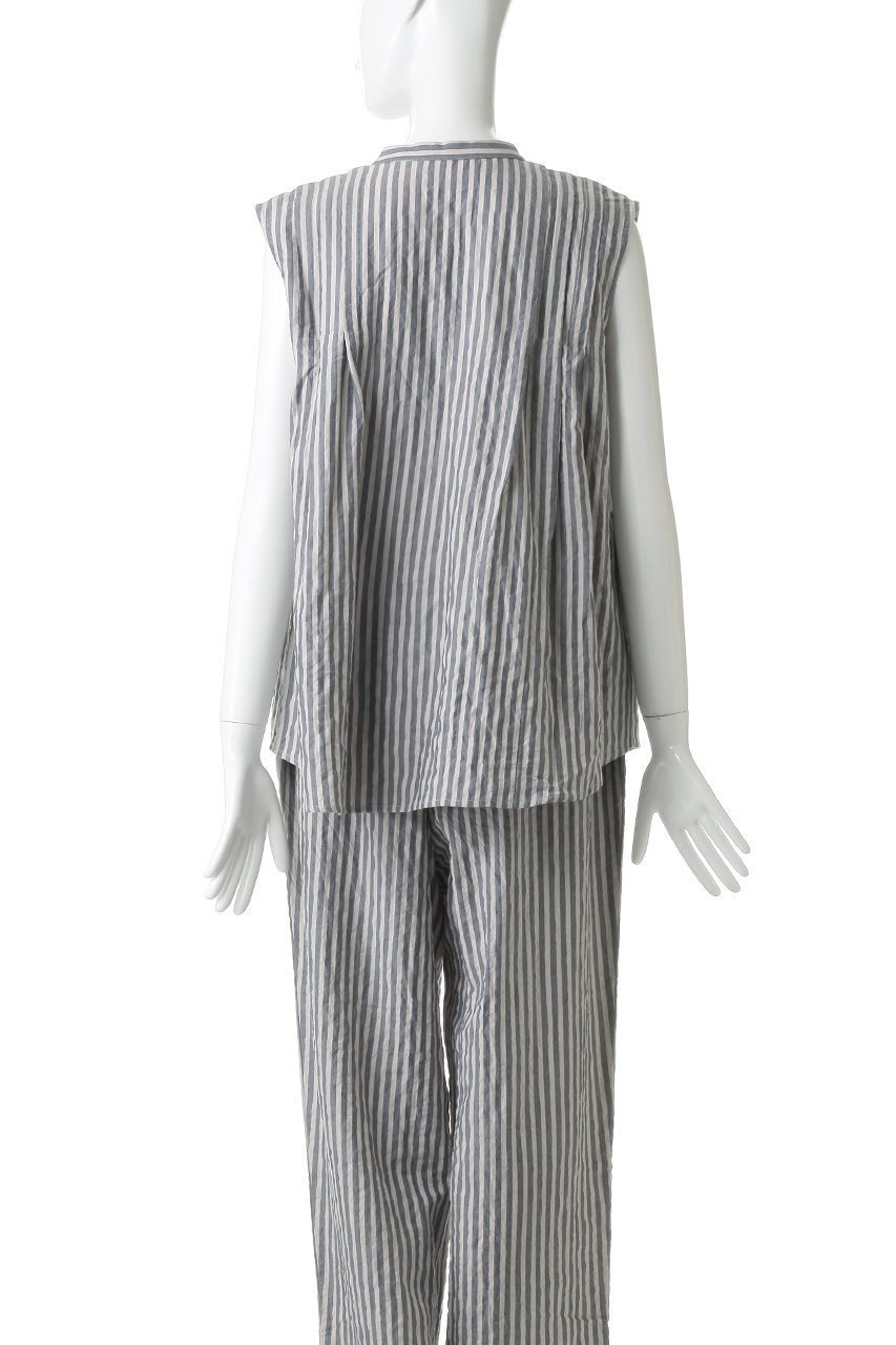 【キッドブルー/KID BLUE】のシャーリングシャンブレーツイルトップス 人気、トレンドファッション・服の通販 founy(ファニー) 　ファッション　Fashion　レディースファッション　Fashion for Women　トップス・カットソー　Cut & Sew Tops　パジャマ　Pajamas, Sleepwear　リラックス　Relax, Relaxed Fit　新作・新入荷　New Arrivals / New In　旅行　Travel　other-4|ID: prp329100004941580 ipo3291000000037087654