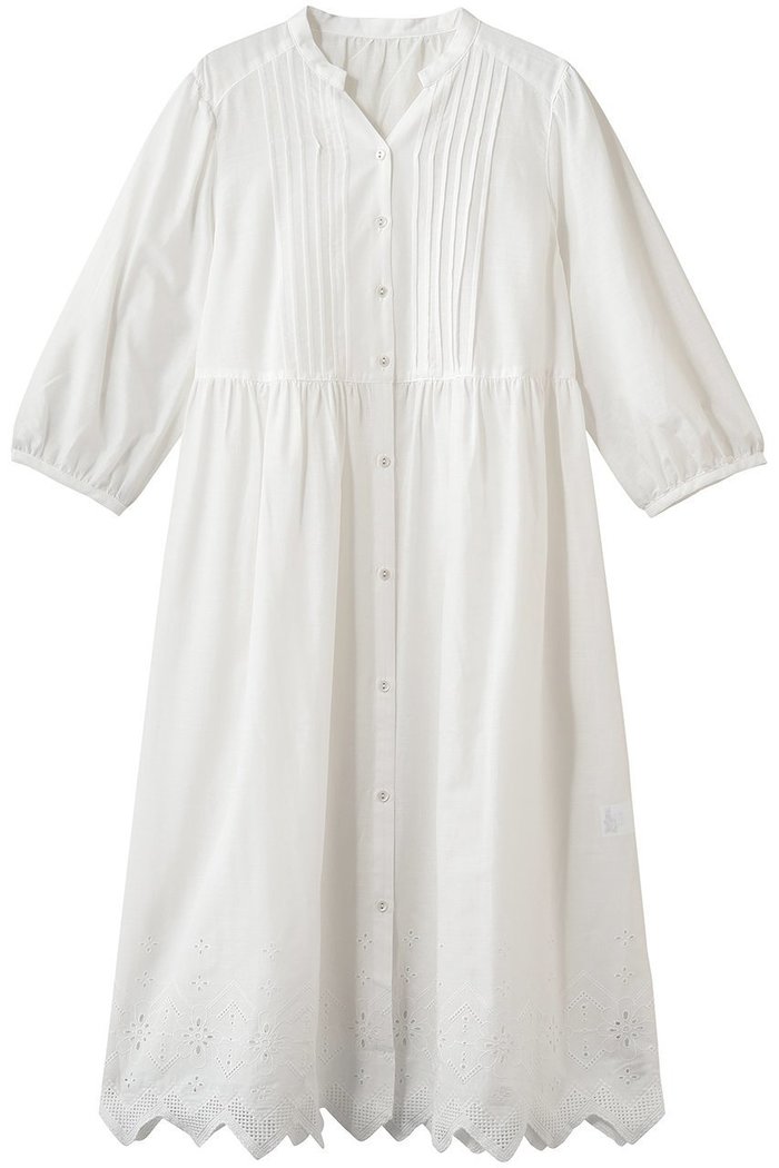 【キッドブルー/KID BLUE】の26スラブエンブワンピース インテリア・キッズ・メンズ・レディースファッション・服の通販 founy(ファニー) https://founy.com/ ファッション Fashion レディースファッション Fashion for Women ワンピース Dresses スカラップ Scallop, Scalloped Edge パジャマ Pajamas, Sleepwear 夏 Summer 新作・新入荷 New Arrivals / New In |ID: prp329100004941581 ipo3291000000037087656