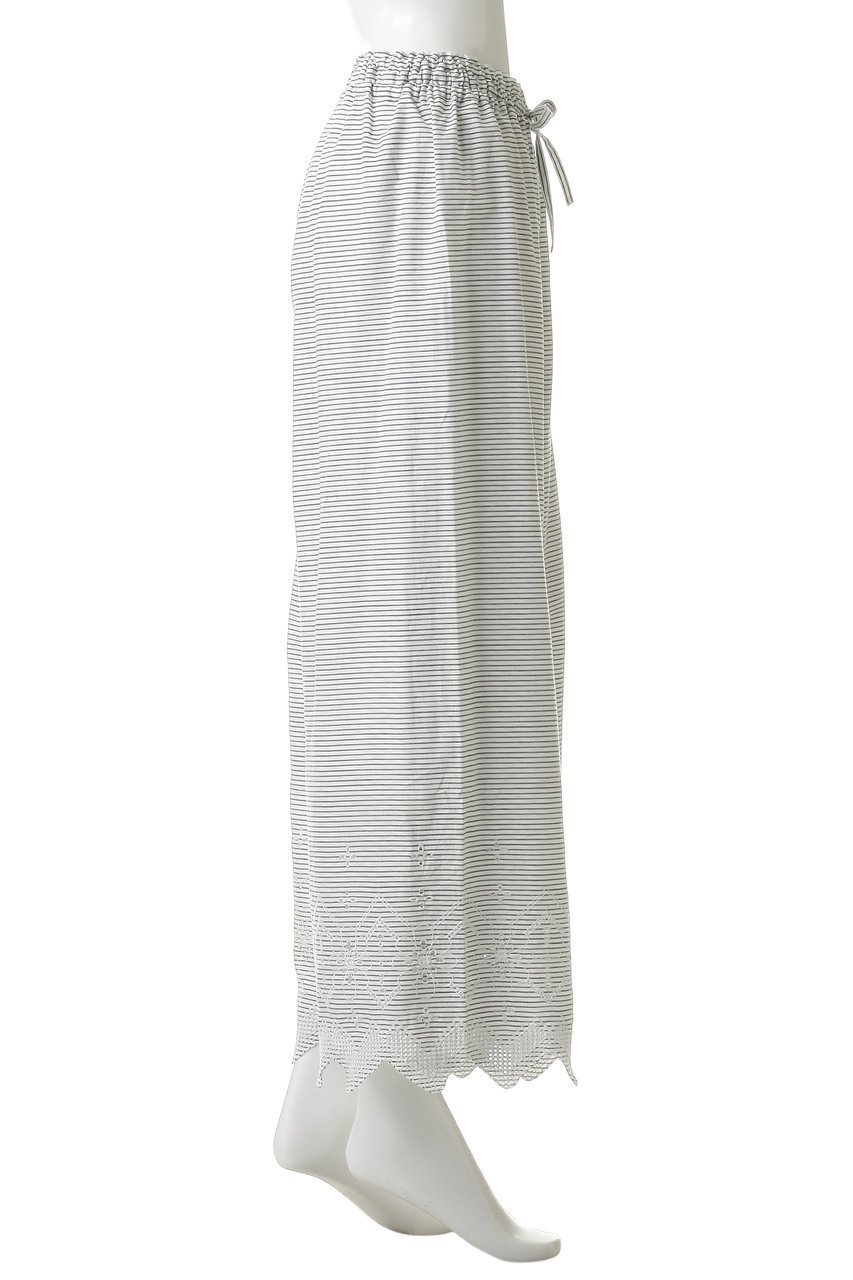 【キッドブルー/KID BLUE】の26スラブエンブボトム 人気、トレンドファッション・服の通販 founy(ファニー) 　ファッション　Fashion　レディースファッション　Fashion for Women　おすすめ　Recommended / Our Picks　お家時間・ステイホーム　Stay Home / At Home　エンブロイダリー　Embroidery Design　ストレート　Straight, Straight Cut　パジャマ　Pajamas, Sleepwear　フェミニン　Feminine, Girly　ボトム　Bottoms, Lower Wear　夏　Summer　定番　Standard, Basic Item　新作・新入荷　New Arrivals / New In　other-3|ID: prp329100004941582 ipo3291000000037087668