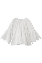 【キッドブルー/KID BLUE】の26スラブエンブトップス オフホワイト|ID: prp329100004941583 ipo3291000000037087672