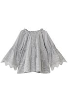 【キッドブルー/KID BLUE】の26スラブエンブトップス ネイビー|ID: prp329100004941583 ipo3291000000037087673