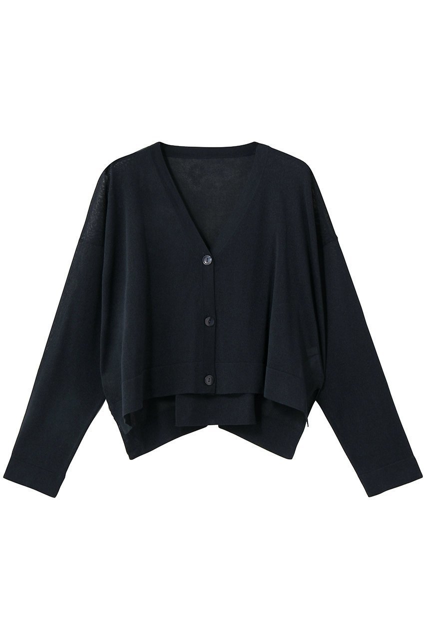 【キッドブルー/KID BLUE】の26washiカーディガントップス インテリア・キッズ・メンズ・レディースファッション・服の通販 founy(ファニー) 　ファッション　Fashion　レディースファッション　Fashion for Women　トップス・カットソー　Cut & Sew Tops　カーディガン・羽織り　Layered Style Cardigans　クロップド　Cropped, Short Length　スリット　Slit, Slit Detail　バランス　Balance, Style Balance　パジャマ　Pajamas, Sleepwear　今季　This Season, Current Season　夏　Summer　新作・新入荷　New Arrivals / New In　ネイビー|ID: prp329100004941584 ipo3291000000037087680