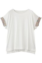 【キッドブルー/KID BLUE】の26サマーTシャツトップス 人気、トレンドファッション・服の通販 founy(ファニー) ファッション Fashion レディースファッション Fashion for Women トップス・カットソー Cut & Sew Tops シャツ・ブラウス・オフィスカジュアル Elegant Blouses & Button-Ups ロングTシャツ・Tシャツ Longline T-Shirts & Tees サマー Summer, Summer Style パジャマ Pajamas, Sleepwear エレガント 上品 Elegant 夏 Summer 新作・新入荷 New Arrivals / New In thumbnail オフホワイト|ID: prp329100004941586 ipo3291000000037087692