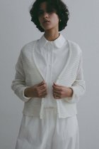 【ハー/HER.】のメッシュニットカーディガン 人気、トレンドファッション・服の通販 founy(ファニー) ファッション Fashion レディースファッション Fashion for Women トップス・カットソー Cut & Sew Tops ニット Knit Tops & Sweaters カーディガン・羽織り Layered Style Cardigans インナー Innerwear カーディガン Cardigan, Knitwear メッシュ Mesh, Net Fabric 夏 Summer 新作・新入荷 New Arrivals / New In 春 Spring S/S・春夏 SS, Spring/Summer, Warm Season thumbnail オフホワイト|ID: prp329100004941588 ipo3291000000037087710
