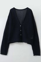 【ハー/HER.】のメッシュニットカーディガン 人気、トレンドファッション・服の通販 founy(ファニー) ファッション Fashion レディースファッション Fashion for Women トップス・カットソー Cut & Sew Tops ニット Knit Tops & Sweaters カーディガン・羽織り Layered Style Cardigans インナー Innerwear カーディガン Cardigan, Knitwear メッシュ Mesh, Net Fabric 夏 Summer 新作・新入荷 New Arrivals / New In 春 Spring S/S・春夏 SS, Spring/Summer, Warm Season thumbnail ネイビー|ID: prp329100004941588 ipo3291000000037087711