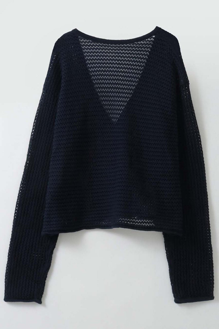 【ハー/HER.】のメッシュニットカーディガン 人気、トレンドファッション・服の通販 founy(ファニー) 　ファッション　Fashion　レディースファッション　Fashion for Women　トップス・カットソー　Cut & Sew Tops　ニット　Knit Tops & Sweaters　カーディガン・羽織り　Layered Style Cardigans　インナー　Innerwear　カーディガン　Cardigan, Knitwear　メッシュ　Mesh, Net Fabric　夏　Summer　新作・新入荷　New Arrivals / New In　春　Spring　S/S・春夏　SS, Spring/Summer, Warm Season　other-2|ID: prp329100004941588 ipo3291000000037087712