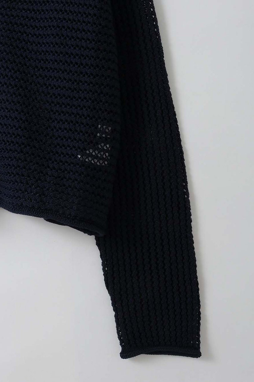 【ハー/HER.】のメッシュニットカーディガン 人気、トレンドファッション・服の通販 founy(ファニー) 　ファッション　Fashion　レディースファッション　Fashion for Women　トップス・カットソー　Cut & Sew Tops　ニット　Knit Tops & Sweaters　カーディガン・羽織り　Layered Style Cardigans　インナー　Innerwear　カーディガン　Cardigan, Knitwear　メッシュ　Mesh, Net Fabric　夏　Summer　新作・新入荷　New Arrivals / New In　春　Spring　S/S・春夏　SS, Spring/Summer, Warm Season　other-4|ID: prp329100004941588 ipo3291000000037087714