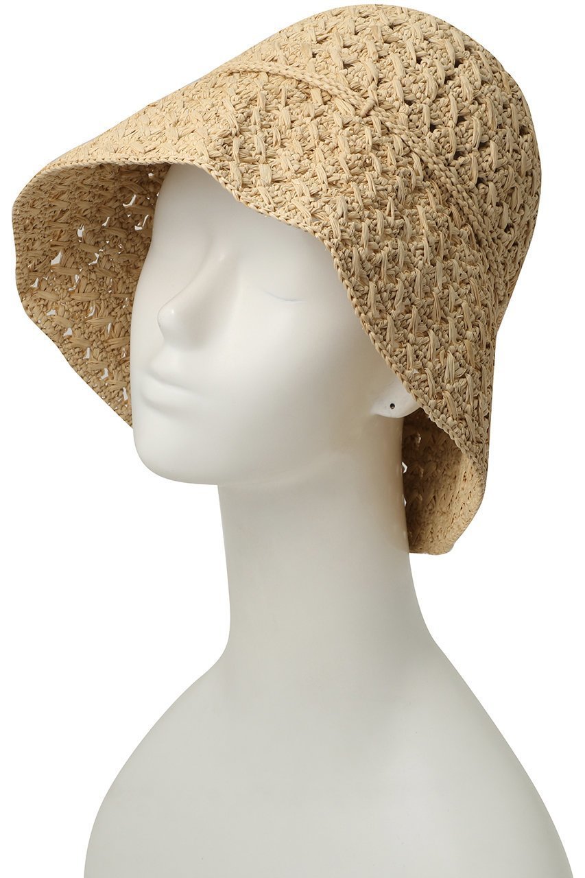 【メゾン エヌ アッシュ パリ/MAISON N H PARIS】のYASMINE ハット 人気、トレンドファッション・服の通販 founy(ファニー) 　ファッション　Fashion　レディースファッション　Fashion for Women　キャップ&ハット　Hats & Caps　エレガント 上品　Elegant　クラウン　Crown, Royal Motif　リゾート　Resort, Vacation Style　夏　Summer　帽子　Hat, Headwear　新作・新入荷　New Arrivals / New In　透かし　Cut-Out, Lacework　other-3|ID: prp329100004941589 ipo3291000000037087720