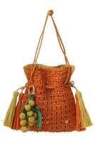 【メゾン エヌ アッシュ パリ/MAISON N H PARIS】のROXANE チャーム付きラフィア巾着バッグ 人気、トレンドファッション・服の通販 founy(ファニー) ファッション Fashion レディースファッション Fashion for Women バッグ Bags チャーム Charm, Pendant パーティ Party, Party Style フリンジ Fringe, Tassel メッシュ Mesh, Net Fabric ラフィア Raffia, Natural Straw リゾート Resort, Vacation Style 夏 Summer 巾着 Drawstring Bag, Kinchaku 新作・新入荷 New Arrivals / New In 旅行 Travel |ID:prp329100004941591