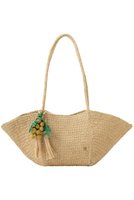 【メゾン エヌ アッシュ パリ/MAISON N H PARIS】のCROISSANT チャーム付きカゴバッグ 人気、トレンドファッション・服の通販 founy(ファニー) ファッション Fashion レディースファッション Fashion for Women バッグ Bags エレガント 上品 Elegant チャーム Charm, Pendant デニム Denim, Jeans Material ラフィア Raffia, Natural Straw 新作・新入荷 New Arrivals / New In |ID:prp329100004941592