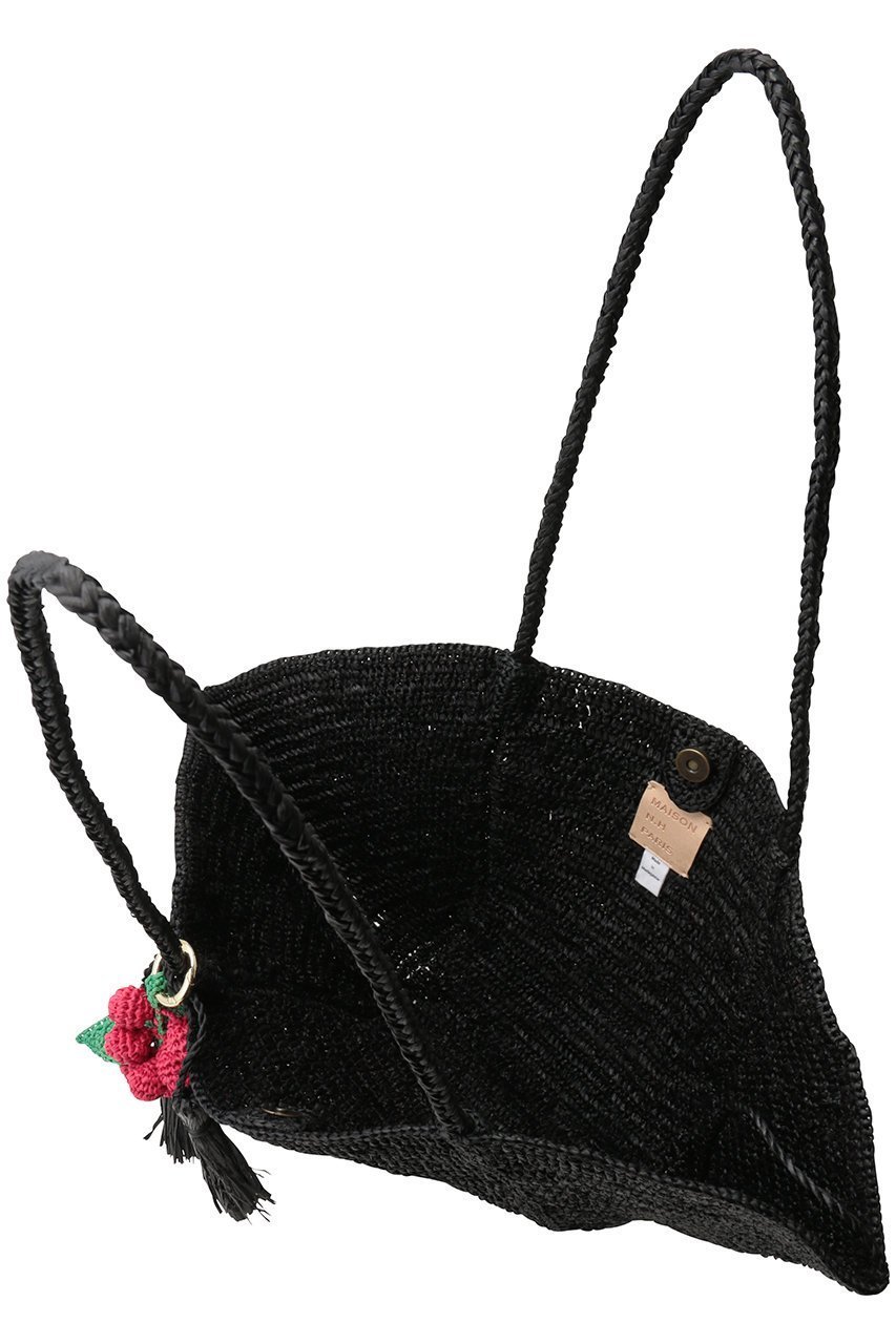 【メゾン エヌ アッシュ パリ/MAISON N H PARIS】のCROISSANT チャーム付きカゴバッグ 人気、トレンドファッション・服の通販 founy(ファニー) 　ファッション　Fashion　レディースファッション　Fashion for Women　バッグ　Bags　エレガント 上品　Elegant　チャーム　Charm, Pendant　デニム　Denim, Jeans Material　ラフィア　Raffia, Natural Straw　新作・新入荷　New Arrivals / New In　other-6|ID: prp329100004941592 ipo3291000000037087748