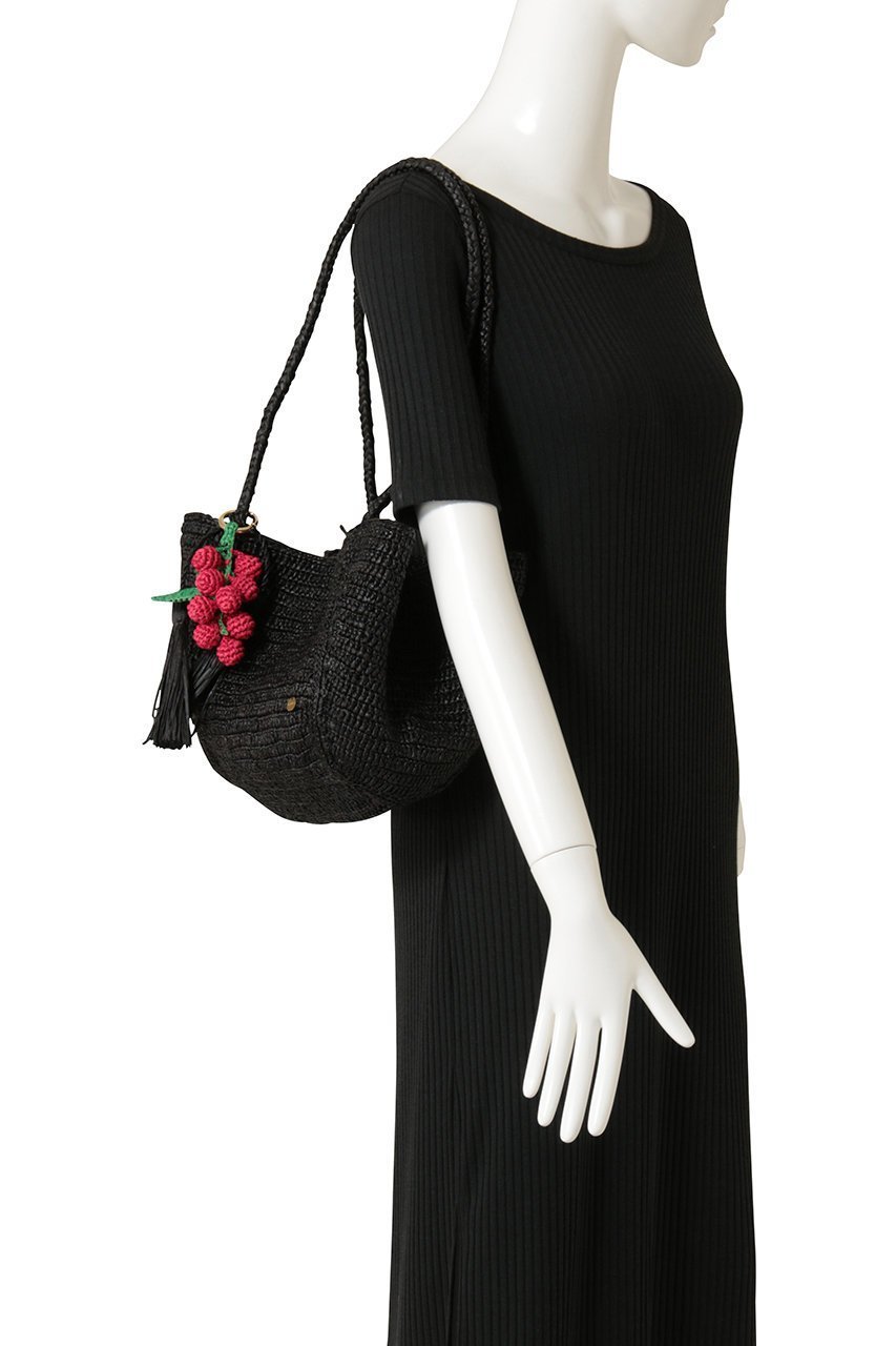 【メゾン エヌ アッシュ パリ/MAISON N H PARIS】のCROISSANT チャーム付きカゴバッグ 人気、トレンドファッション・服の通販 founy(ファニー) 　ファッション　Fashion　レディースファッション　Fashion for Women　バッグ　Bags　エレガント 上品　Elegant　チャーム　Charm, Pendant　デニム　Denim, Jeans Material　ラフィア　Raffia, Natural Straw　新作・新入荷　New Arrivals / New In　other-7|ID: prp329100004941592 ipo3291000000037087749