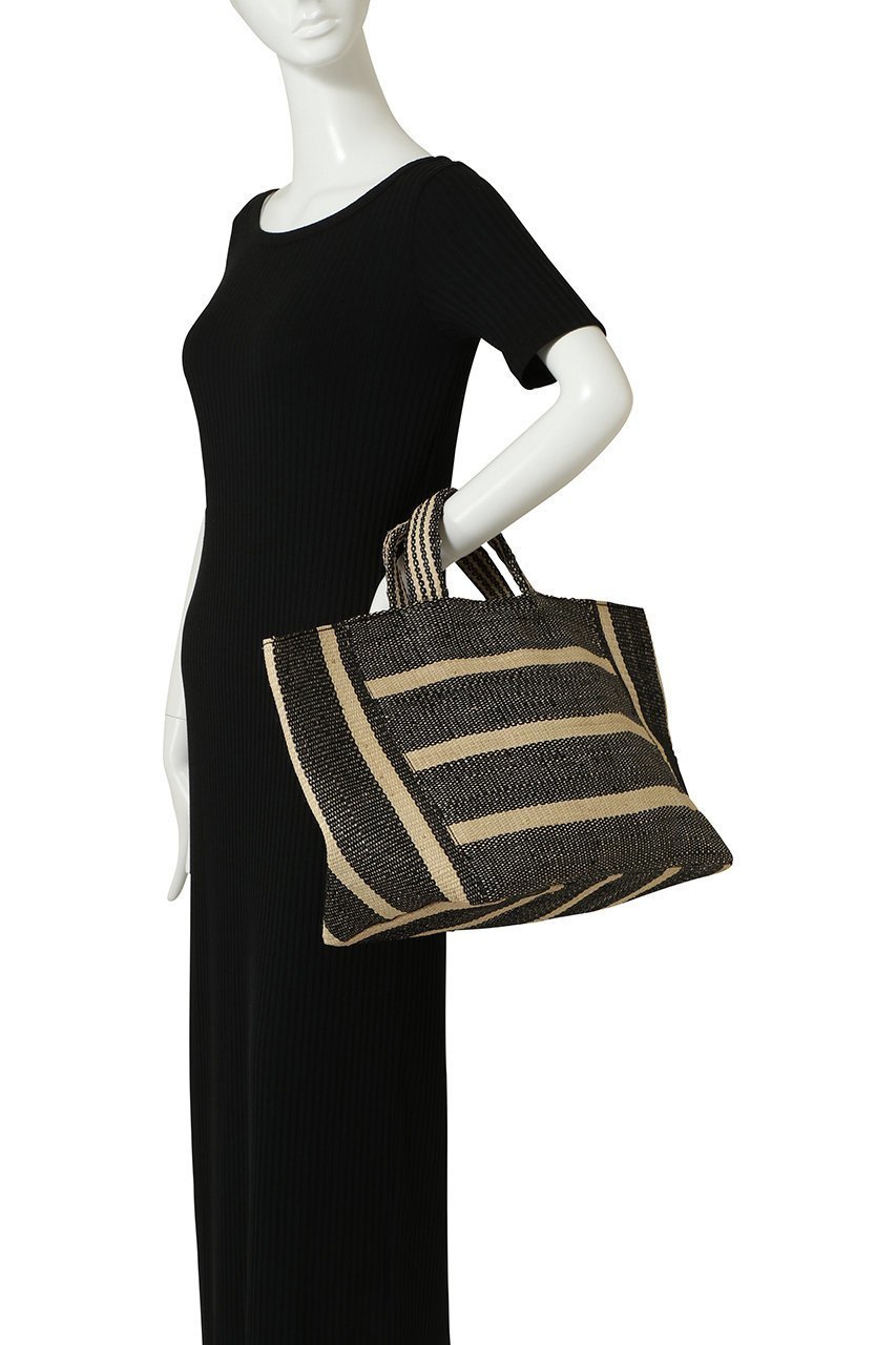 【メゾン エヌ アッシュ パリ/MAISON N H PARIS】のBATIGNOLLES トートバッグ 人気、トレンドファッション・服の通販 founy(ファニー) 　ファッション　Fashion　レディースファッション　Fashion for Women　バッグ　Bags　スタイリッシュ　Stylish, Fashionable　ストライプ　Stripe, Striped Pattern　フォルム　Silhouette, Form　ラフィア　Raffia, Natural Straw　リゾート　Resort, Vacation Style　新作・新入荷　New Arrivals / New In　雑誌　Magazine, Fashion Magazine　other-3|ID: prp329100004941593 ipo3291000000037087753