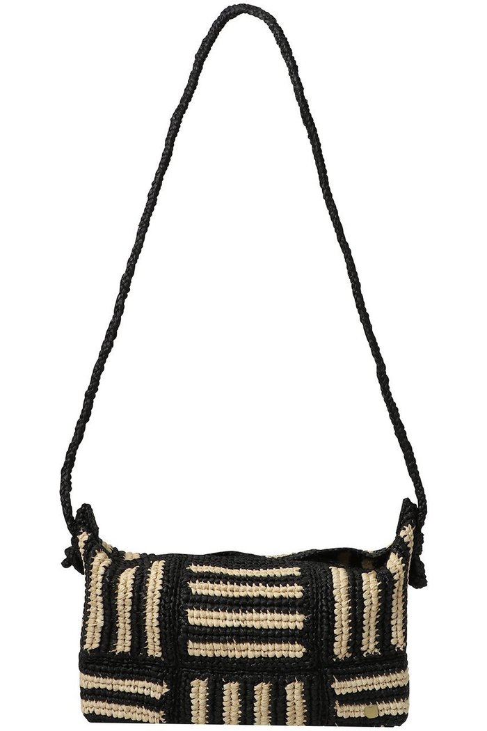 【メゾン エヌ アッシュ パリ/MAISON N H PARIS】のQUINN ラフィアショルダーバッグ インテリア・キッズ・メンズ・レディースファッション・服の通販 founy(ファニー) https://founy.com/ ファッション Fashion レディースファッション Fashion for Women バッグ Bags ショルダー Shoulder, Shoulder Strap パターン Pattern, Design Print ラフィア Raffia, Natural Straw 新作・新入荷 New Arrivals / New In |ID: prp329100004941595 ipo3291000000037087768