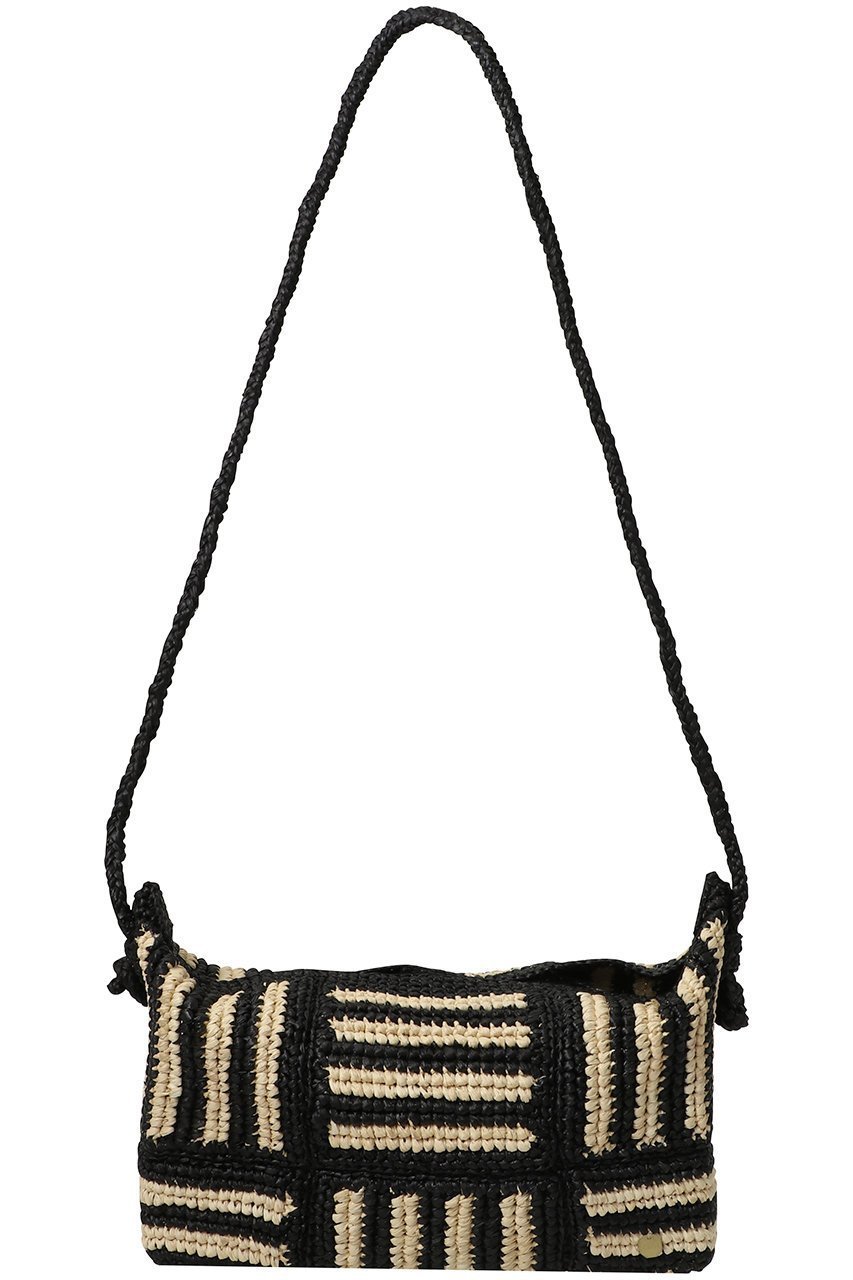 【メゾン エヌ アッシュ パリ/MAISON N H PARIS】のQUINN ラフィアショルダーバッグ 人気、トレンドファッション・服の通販 founy(ファニー) 　ファッション　Fashion　レディースファッション　Fashion for Women　バッグ　Bags　ショルダー　Shoulder, Shoulder Strap　パターン　Pattern, Design Print　ラフィア　Raffia, Natural Straw　新作・新入荷　New Arrivals / New In　 other-1|ID: prp329100004941595 ipo3291000000037087768